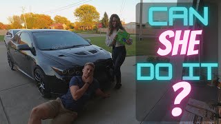How to Replace Cabin air Filter Scion tc ( Can She Do it ? )