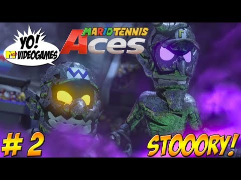 Mario Tennis Aces! Story Mode Part 2 - YoVideogames
