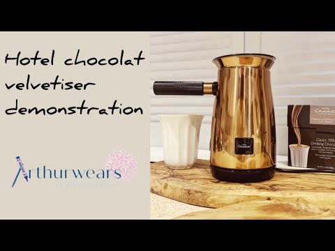 Hotel Chocolat Velvetiser demonstration