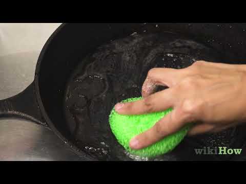 How to Care for a Cast Iron Skillet: 14 Steps (with Pictures)