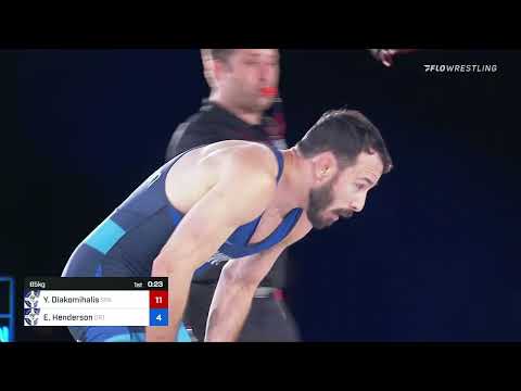 65 Kg Round 2 - Yianni Diakomihalis, Spartan Combat RTC / TMWC Vs Evan Henderson, Ohio RTC  -  TMWC