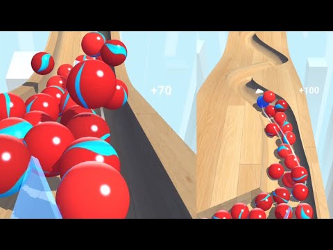 Marble run ultimate race ASMR speedrun gameplay part 5, android iOS fun game and relax