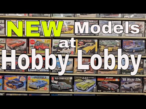 NEW Model Kits & Supplies at Hobby Lobby