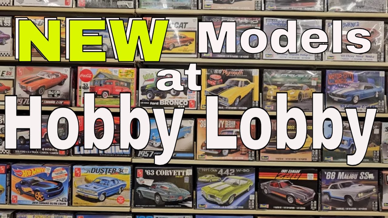 NEW Model Kits & Supplies at Hobby Lobby