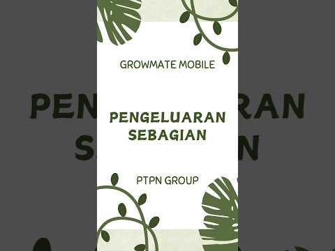 Pengeluaran Sebagian - GrowMate Mobile
