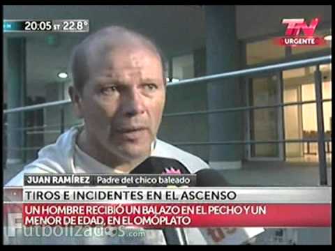 Incidentes en el partido Gimnasia LP - Nueva Chicago (Argentina) deja un muerto y un herido.
