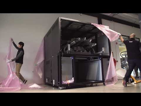 Installation Ricoh Pro Z75 B2 inkjet press at YourSurprise