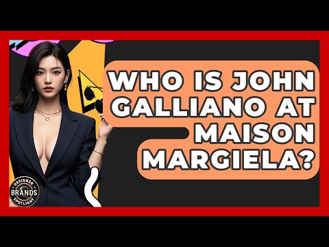 Who Is John Galliano At Maison Margiela? - Designer Brands Spotlight