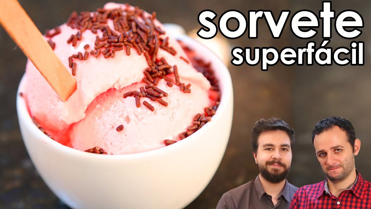 Como fazer o SUPER SORVETE SUPERFÁCIL ft. Tavião  🔵Manual do Mundo
