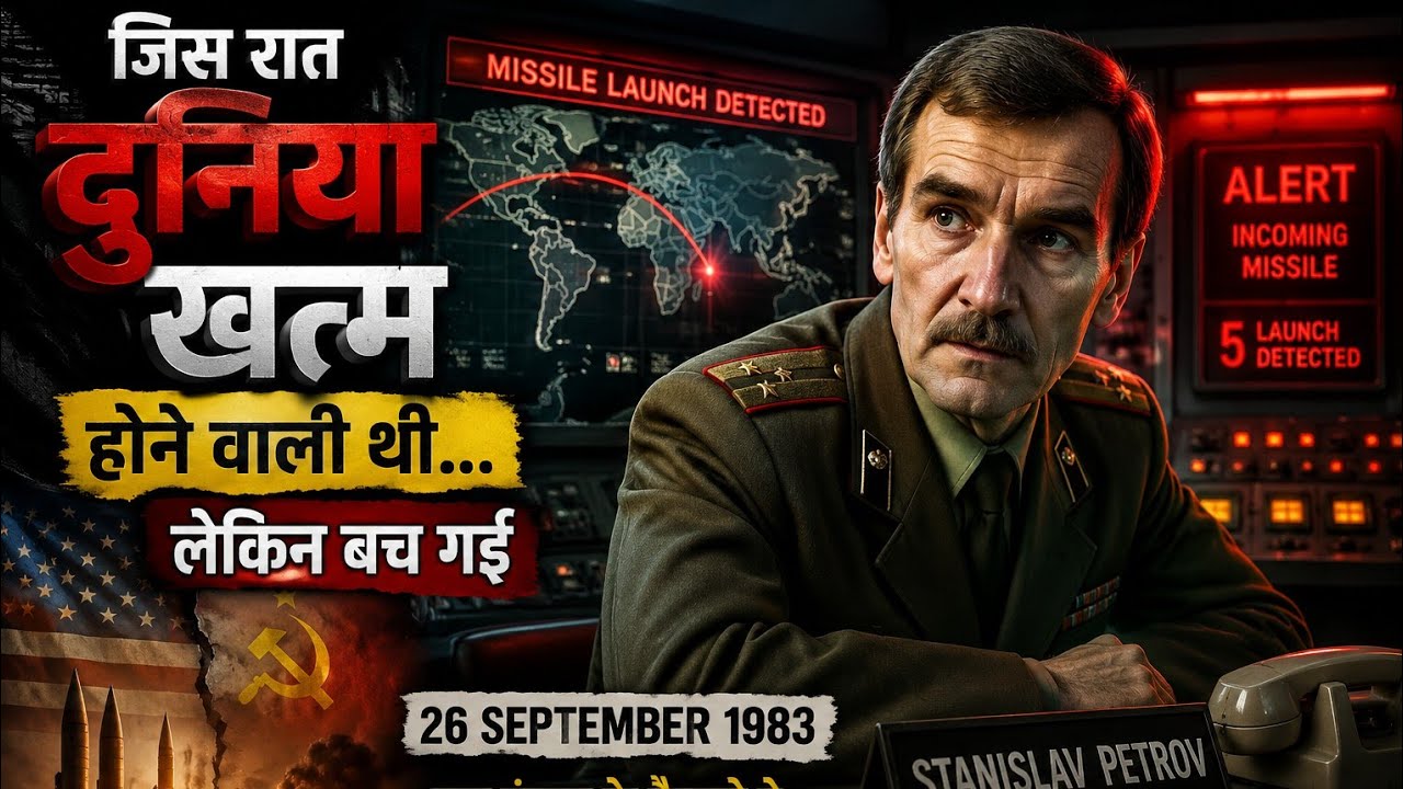 जिस रात दुनिया खत्म होने वाली थी… लेकिन बच गई | 26 सितंबर 1983 की रहस्यमयी रात📖 #video #documentary 