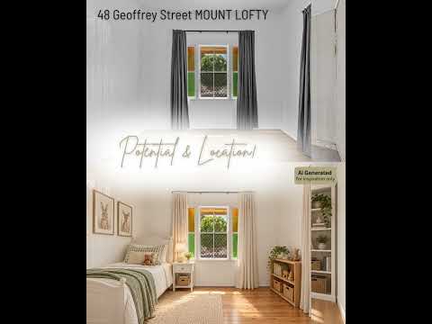 48 Geoffrey Street, Mount Lofty, QLD 4350, 2 Kuwarto, 1 Banyo, House