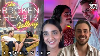 Geraldine Viswanathan & Dacre Montgomery Interview - The Broken Hearts Gallery video