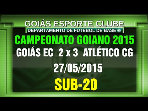 S20-GEC 2 x 3 ATLÉTICO CG - CAMP. GOIANO - 27/05/2015