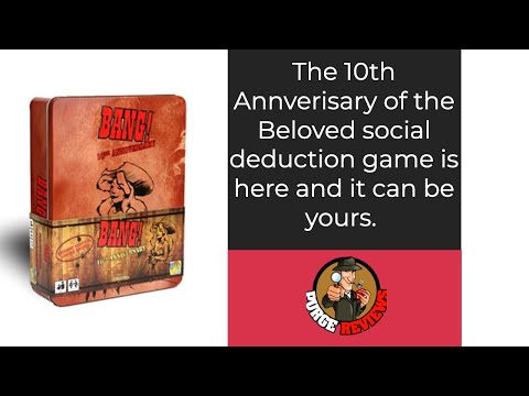 The Purge: # 4457 BANG! 10th Anniversary: The classic Old West social deduction game arrives with a new edition