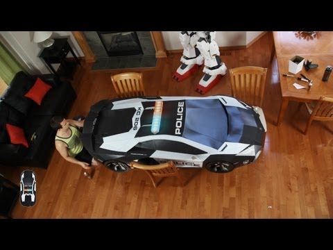 The Paper Lamborghini - Incredible Construct!