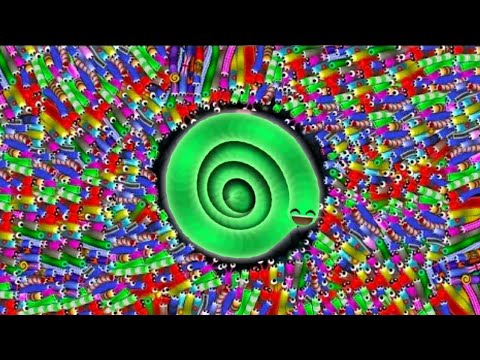 Slither.io A.i Tiny Hacker Snake vs Giant Pro Snakes Epic Slitherio Gameplay