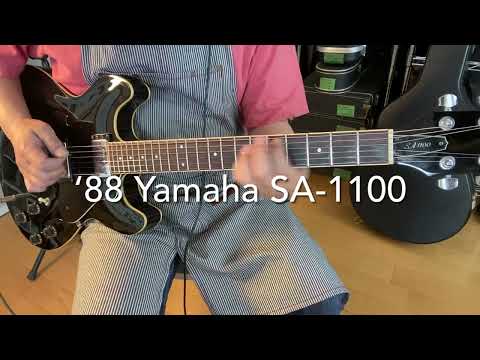 Yamaha SA-1100 '88 Vintage MIT ES-335 Type Electric Guitar Made in Taiwan image 18