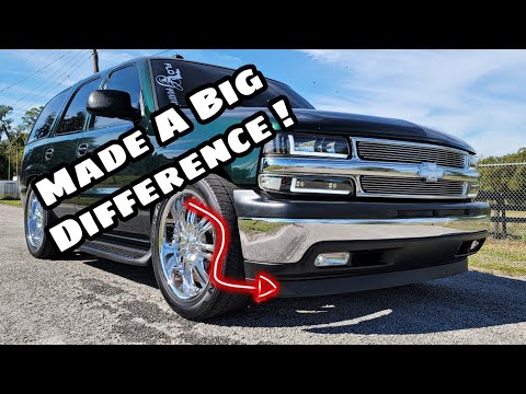 Installing Air/Deflector Lip On Tahoe
