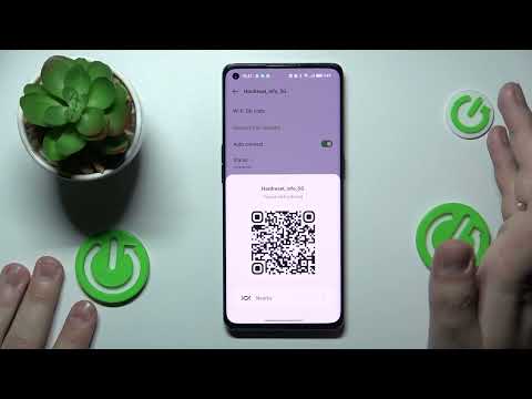 How to Share the WiFi Network Password on the OPPO Find X2 Neo