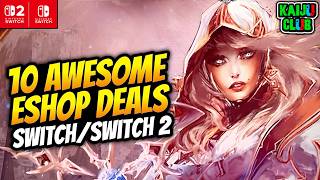 10 AWESOME GAMES for Nintendo Switch/Switch 2! NEW eShop Deals!