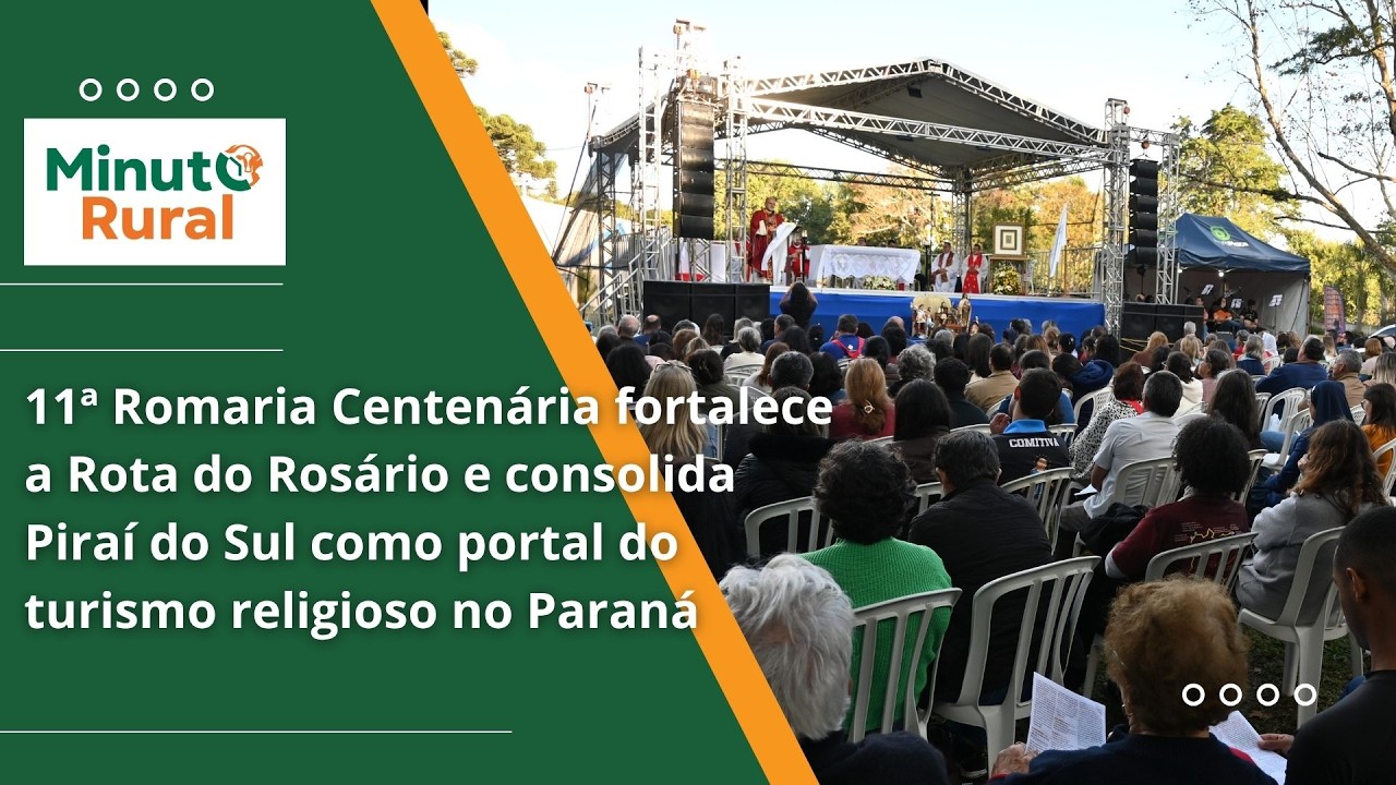 11ª Romaria Centenária fortalece a Rota do Rosário do Paraná