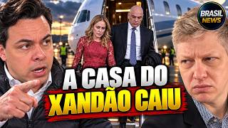 VÍDEO MOSTRA MORAES EM JATO LIGADO A VORCARO E REACENDE POLÊMICA