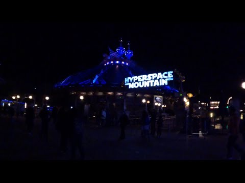 Hyperspace Mountain Onride POV – New 2025 Lights & Launch Effects | Disneyland Paris