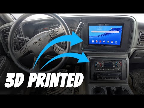 iPad / Tablet Dash Install - 3D Printed