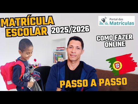 HOW TO ENROLL IN SCHOOLS IN PORTUGAL 2025 STEP BY STEP ON THE ENROLLMENT PORTAL