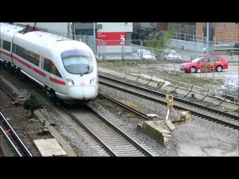 ICE bei der Durchfahrt einer autmatischen Rottenwarnanlage - Eisenbahn TV