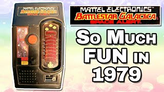 Mattel Electronics Battlestar Galactica Space Alert - 1978 FUN Handheld Game