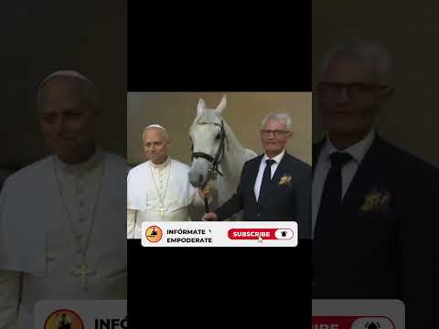 Un regalo del cielo,Papa León XIV 🤍 #infórmate #santopadre