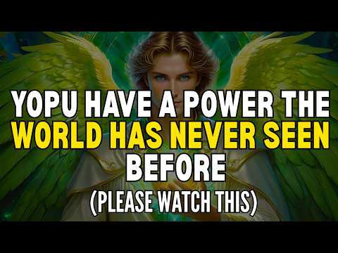 Chosen One, God Says You Hold a Power The World Has Never Seen