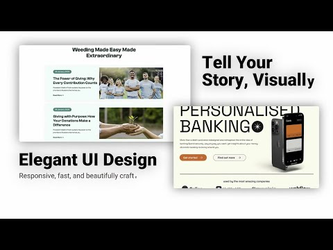 Portfolio Website Showcase Video - After Effects Template