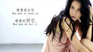 莫文蔚Karen Mok-慢慢喜欢你 Lyrics(Pinyin)