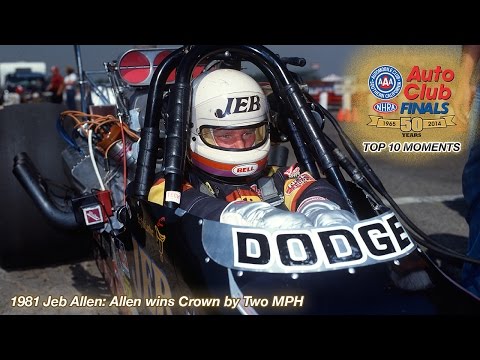 1981 Jeb Allen: Wins Crown by Two MPH | Top 10 Finals Moment