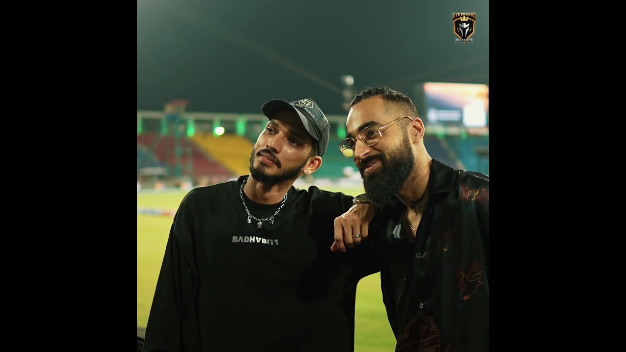 Young Stunners in the house, reppin' Hyderabad Kingsmen 👑 #HKvMS