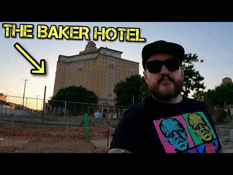 The Baker Hotel, Haunted Mineral Wells, TX Renovations 2022