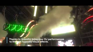 2. Pioneer PRO DJ LINK Bridge integrated into GrandVJ