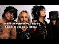 Mötley Crüe - White Trash Circus Lyrics