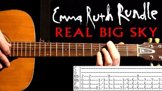Emma Ruth Rundle Real Big Sky Guitar Lesson / Guitar Tabs / Guitar Tutorial / Guitar Chords / Cover