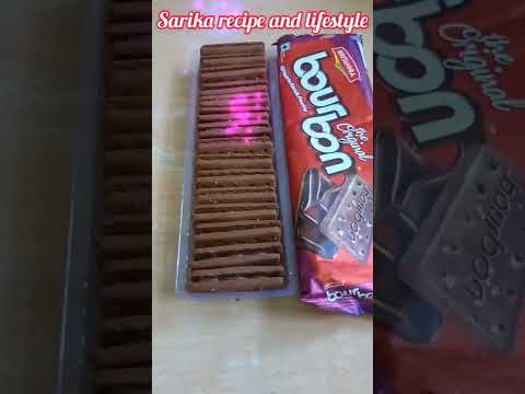 Bourbon biscuits packet opening #shorts #sarika #unboxing #crispy choco biscuits