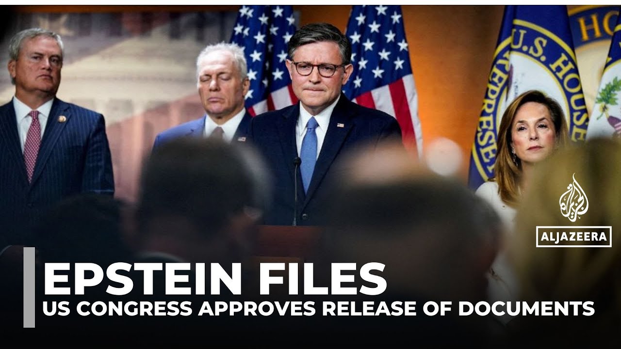 US Congress approves release of Epstein files, set to send bill to Trump