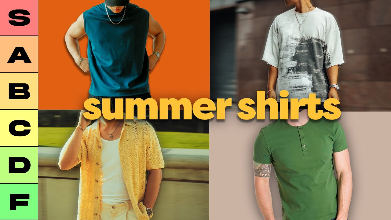 The BEST & WORST Summer Shirts (Ranked)