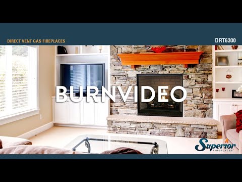 Superior DRT6300 Series 40" Direct Vent Traditional Gas Fireplace, Natural Gas (F2208) (DRT6340TEN) (MONTEBELLO DLX40TEN)