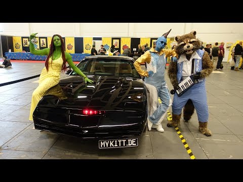 Mein Knight Rider K.I.T.T. Replika bei der German Comic Con Berlin 2017 - www.myKITT.de
