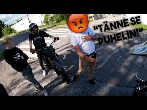 Ykä käy kimppuun ja varastaa puhelimen!