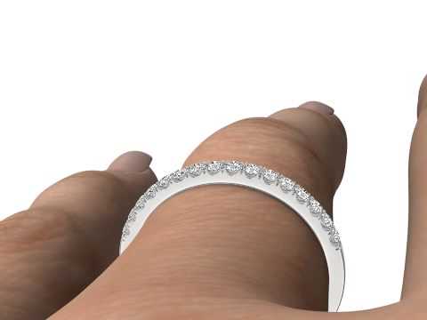 14k White Gold 1/5ct TDW Diamond Wedding Band (H-I, I1-I2)
