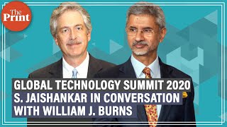 S. Jaishankar in conversation with William J. Burns video