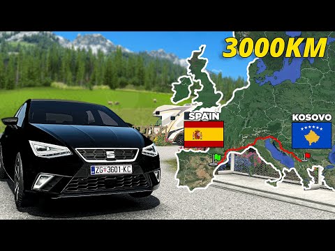 ETS2 Longest Road Trip (Barcelona to Pristina) Spain to Kosovo | Euro Truck Simulator 2